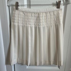Womens J Crew Cream Skirt